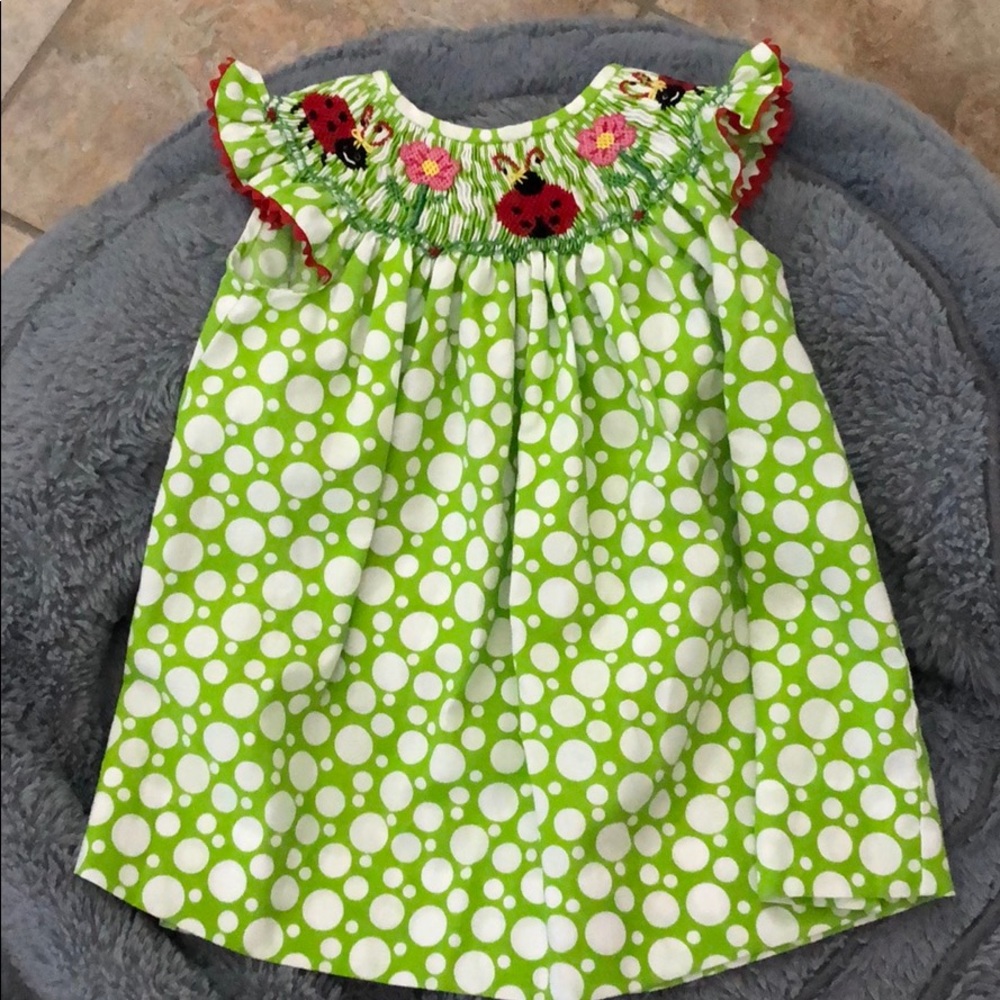 Baby dress smocked